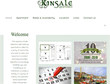 Tablet Screenshot of kinsaleapartment.com